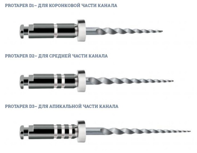 Протейпер машинный для перелечивания  D2 (6 шт.), (Dentsply)